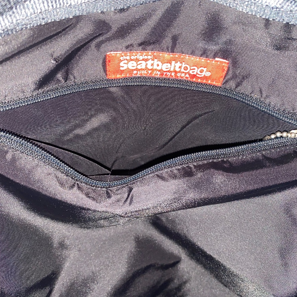 VINTAGE Harvey’s Original Seatbelt Travel Bag, Black - Picture 7 of 7